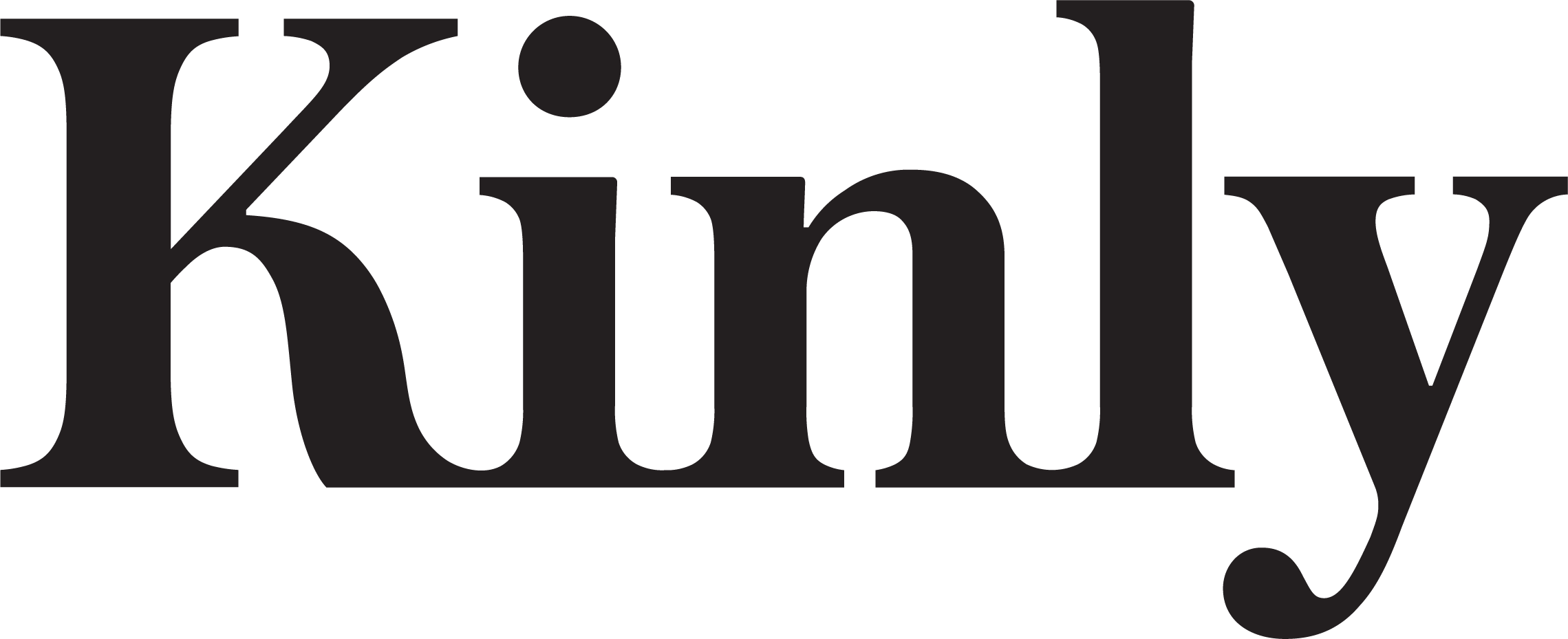Kinly Logo no TM Black